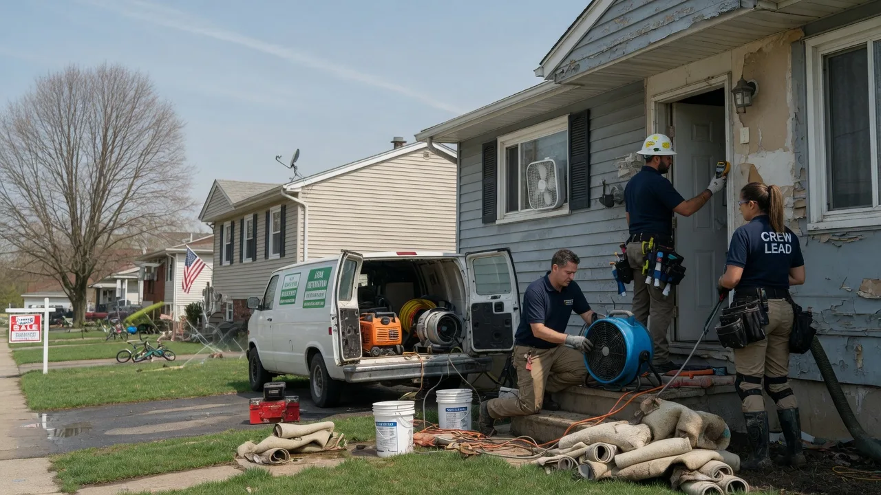 Flood Cleanup in West Sayville, NY near me